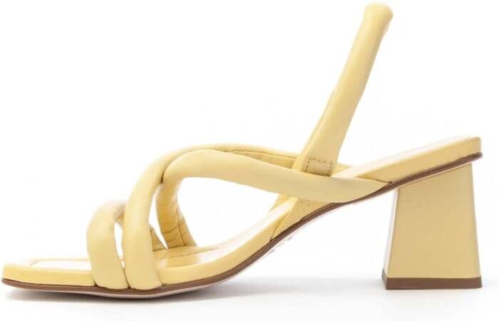 Pedro Miralles High heel sandal Geel Dames