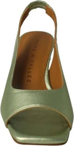 Pedro Miralles High Heel Sandals Groen Dames