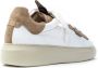 Pedro Miralles Nylon Vetersneakers met Suède Accenten White Dames - Thumbnail 3