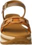 Pedro Miralles Oranje Oker Leren Dames Sandalen Brown Dames - Thumbnail 3