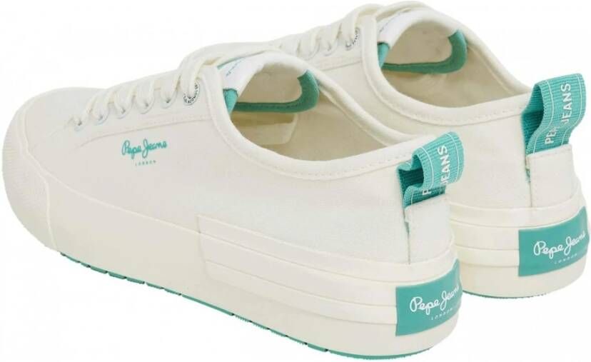 Pepe Jeans Allen Band Sneakers White Dames