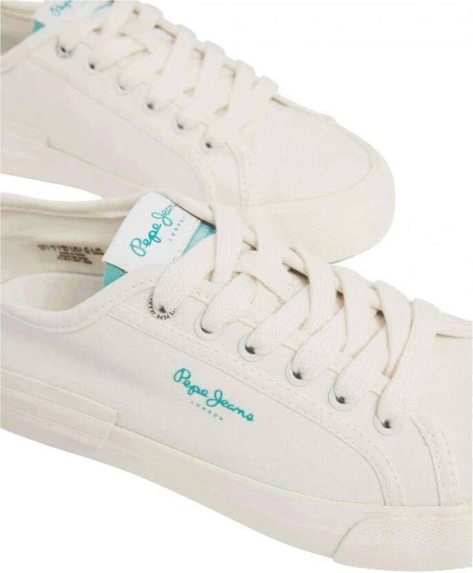 Pepe Jeans Allen Band Sneakers White Dames