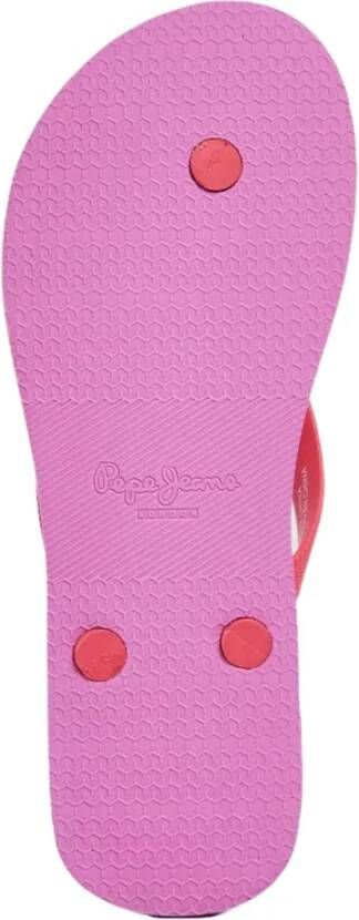 Pepe Jeans Bay Beach Brand Flip flops Pink Dames