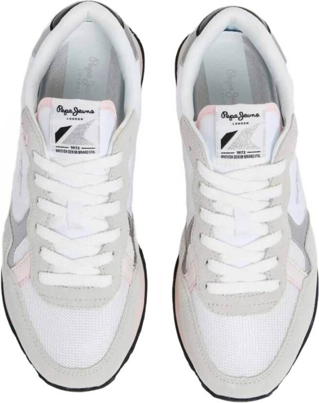 Pepe Jeans Brit Mix Sneakers Gray Dames