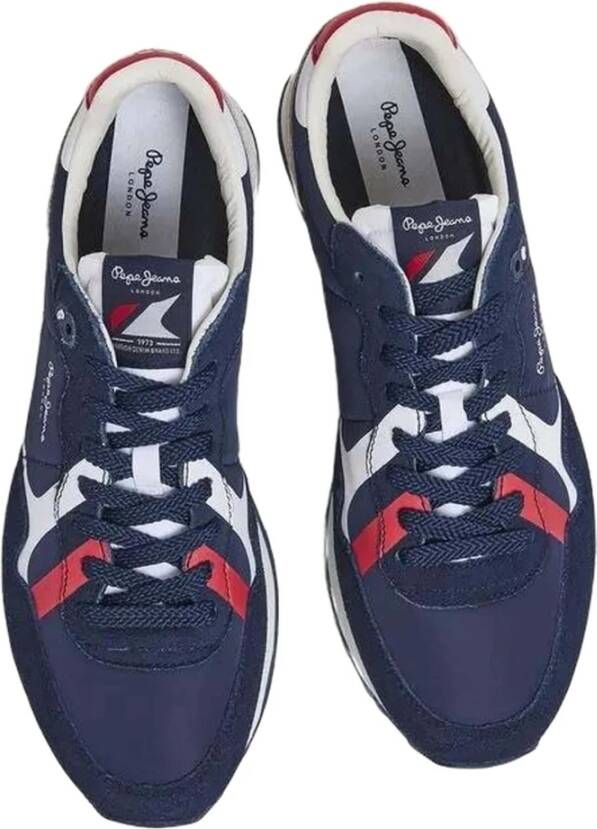 Pepe Jeans Brit Road Sneakers Blue Heren