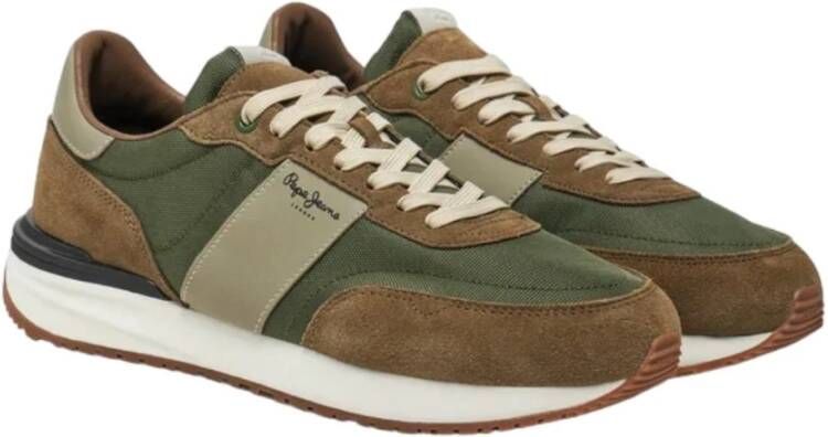 Pepe Jeans Buster Supra Casual Sneakers Groen Green Heren