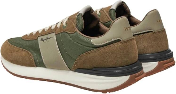 Pepe Jeans Buster Supra Casual Sneakers Groen Green Heren