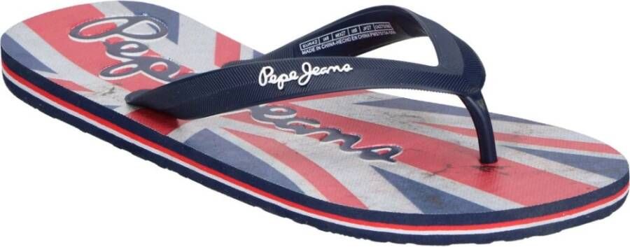 Pepe Jeans Flip Flops Blauw Heren