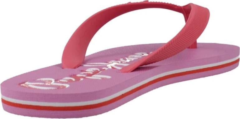 Pepe Jeans Stijlvolle Bay Beach Flip Flops Vrouwen Pink Dames