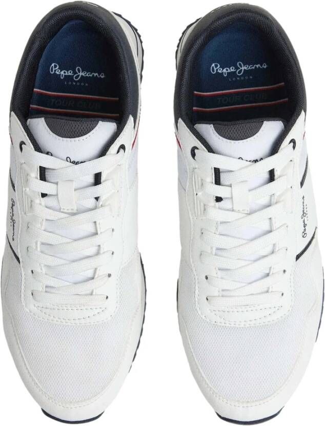 Pepe Jeans Hardloopschoenen White Heren