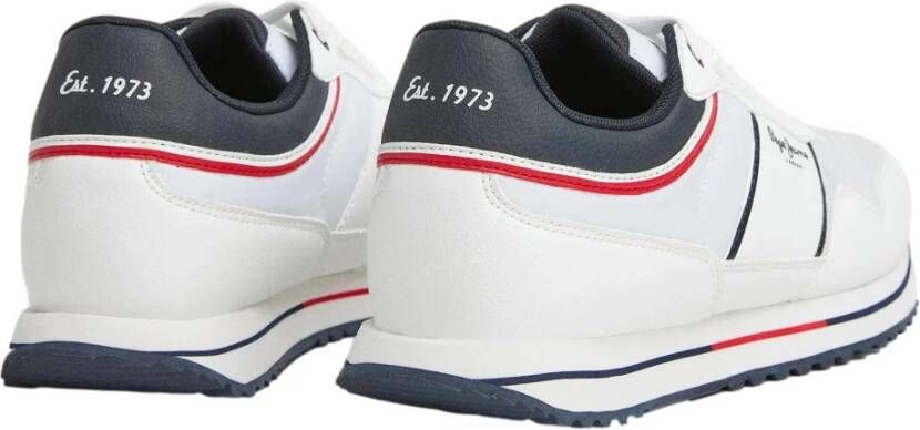 Pepe Jeans Hardloopschoenen White Heren