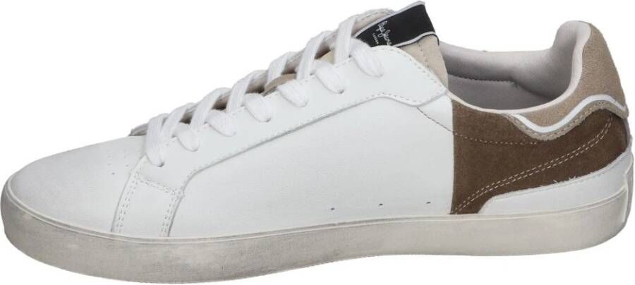 Pepe Jeans Heren Schoenen Klassieke Stijl White Heren