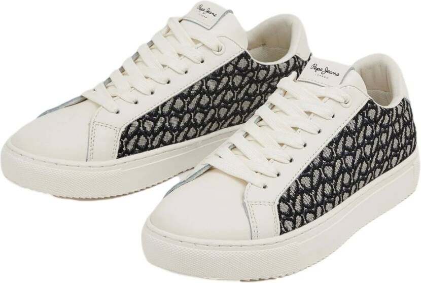 Pepe Jeans Jacki Sneakers White Dames