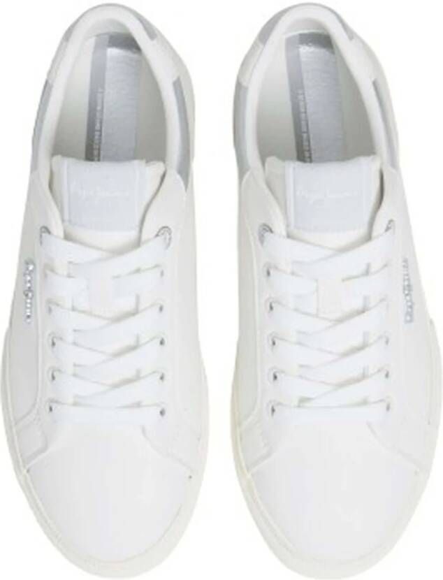 Pepe Jeans Kenton Court Sneakers White Dames