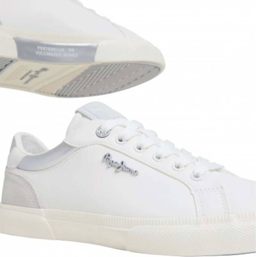 Pepe Jeans Kenton Court Sneakers White Dames