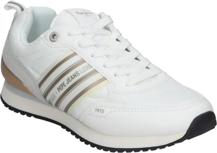 Pepe Jeans Modieuze Jongerensneakers White Dames