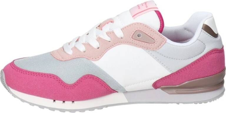 Pepe Jeans Modieuze Sportschoenen Pink Dames