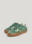 Pepe Jeans Retro Suède Sneakers Green Dames - Thumbnail 2