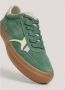 Pepe Jeans Retro Suède Sneakers Green Dames - Thumbnail 4