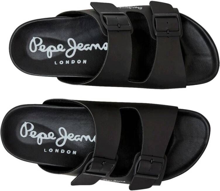 Pepe Jeans Royal Bio Heren Sandalen Black Heren