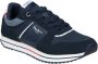 Pepe Jeans Trainers Tour Basik Blauw Heren - Thumbnail 5