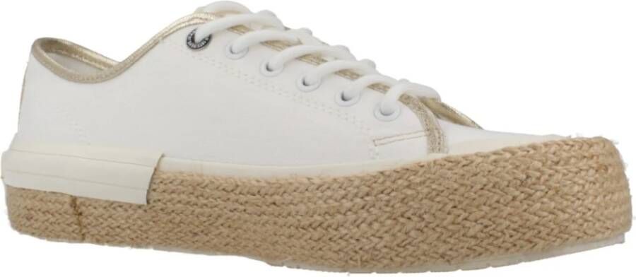 Pepe Jeans Stijlvolle Sneakers Samoi MIX White Dames