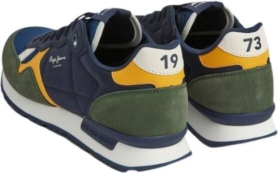 Pepe Jeans Trainers Brit Heritage Blauw Heren