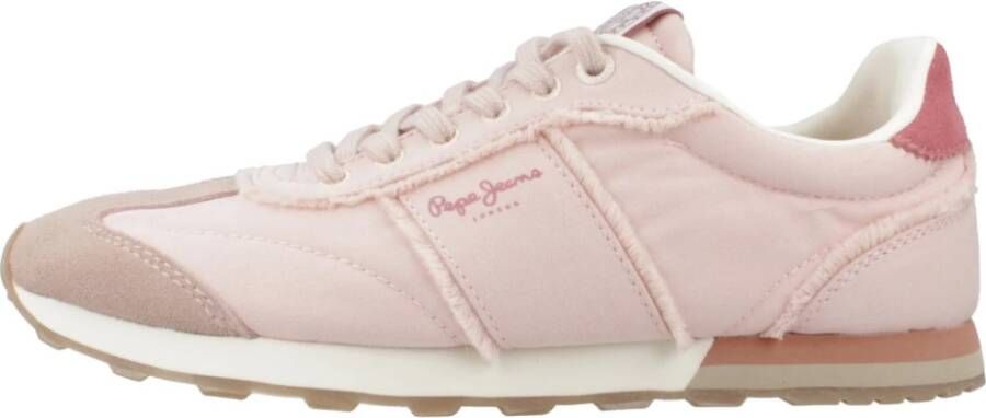 Pepe Jeans Twill Sneakers Pink Dames