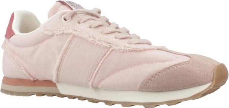 Pepe Jeans Twill Sneakers Pink Dames