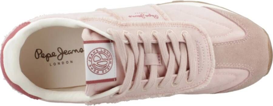 Pepe Jeans Twill Sneakers Pink Dames