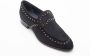 Pertini Blauwe Suède Loafers met Studs Blue Dames - Thumbnail 2