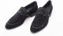 Pertini Blauwe Suède Loafers met Studs Blue Dames - Thumbnail 3