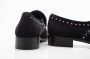 Pertini Blauwe Suède Loafers met Studs Blue Dames - Thumbnail 4