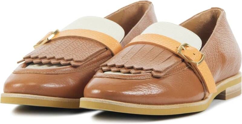 Pertini Bruine Instapschoenen Brown Dames