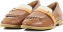 Pertini Instappers Dames Instapschoenen Damesschoenen Leer 32640 Bruin combi - Thumbnail 10