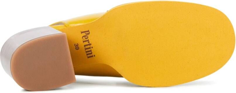 Pertini Gele Pumps Yellow Dames