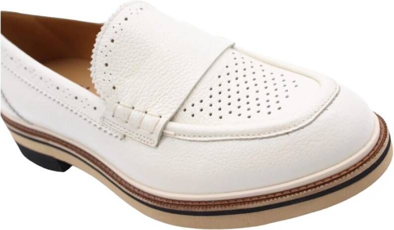 Pertini Stijlvolle Loafers voor Vrouwen White Dames