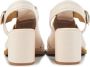 PERTINI Sandalen Dames 32621 Maat: 37 Materiaal: Leer Kleur: Beige - Thumbnail 4