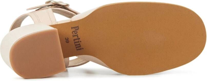 Pertini Nude Sandalen Beige Dames