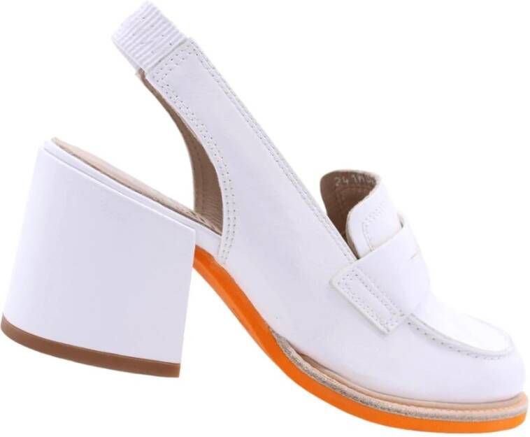 Pertini Elegante Schore Slingback Hakken White Dames