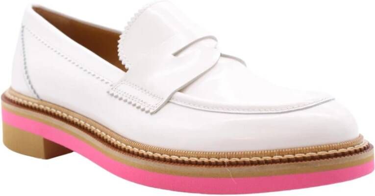 Pertini Stijlvolle Mocassin Schoenen White Dames