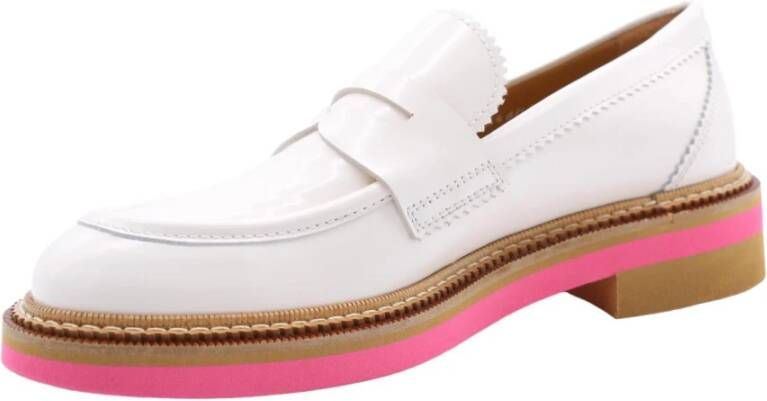 Pertini Stijlvolle Mocassin Schoenen White Dames