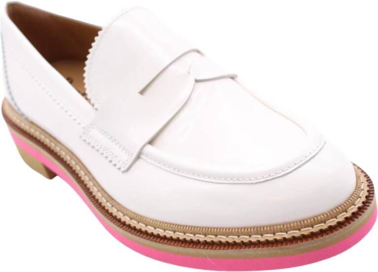 Pertini Stijlvolle Mocassin Schoenen White Dames