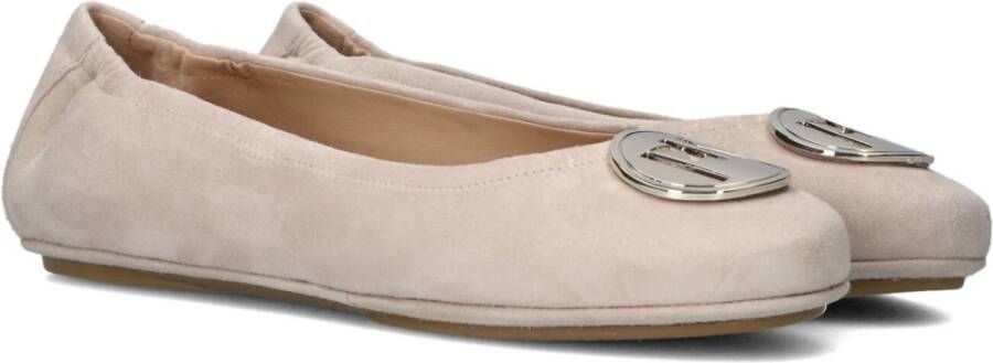 Peter Kaiser Beige Nubuck Ballerina Schoenen Beige Dames