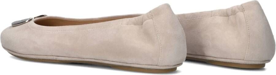 Peter Kaiser Beige Nubuck Ballerina Schoenen Beige Dames