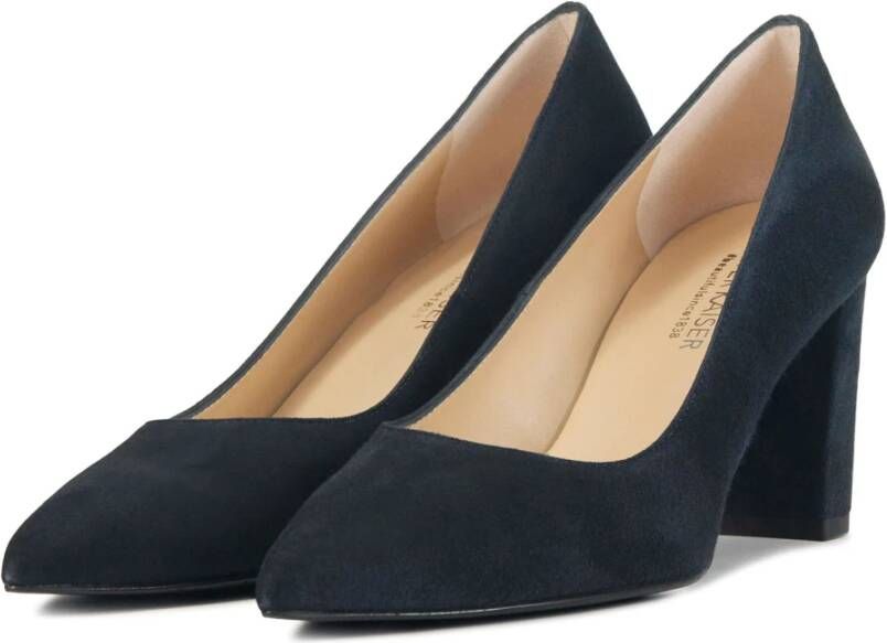 Peter Kaiser Blauwe Suède Pumps Blue Dames