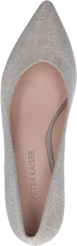 Peter Kaiser Elegante Zwarte Pumps Beige Dames