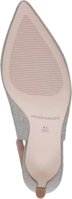 Peter Kaiser Elegante Zwarte Pumps Yellow Dames