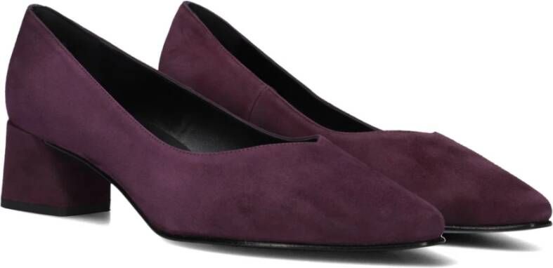 Peter Kaiser Paarse Suède Pump Model 48401 Purple Dames