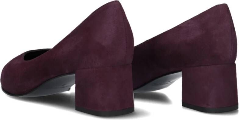 Peter Kaiser Paarse Suède Pump Model 48401 Purple Dames